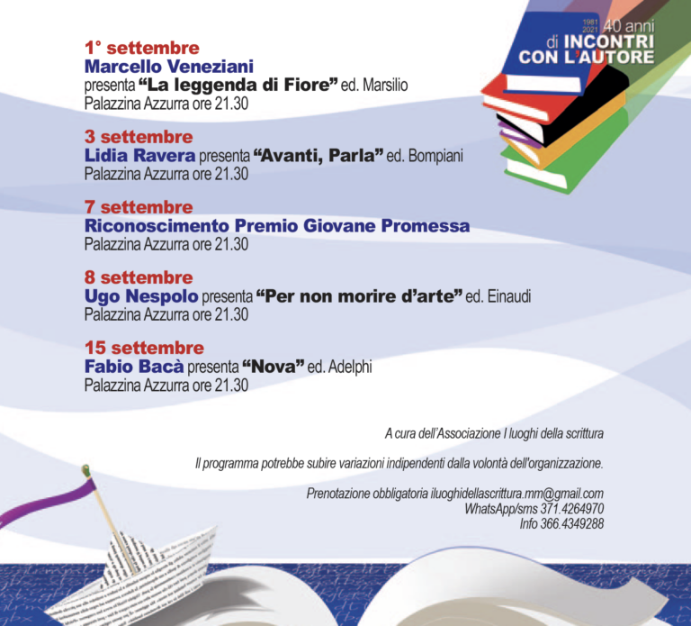 Incontri con l'autore San Benedetto del Tronto
